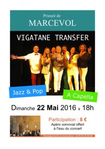 affiche concert Vigatane Transfer